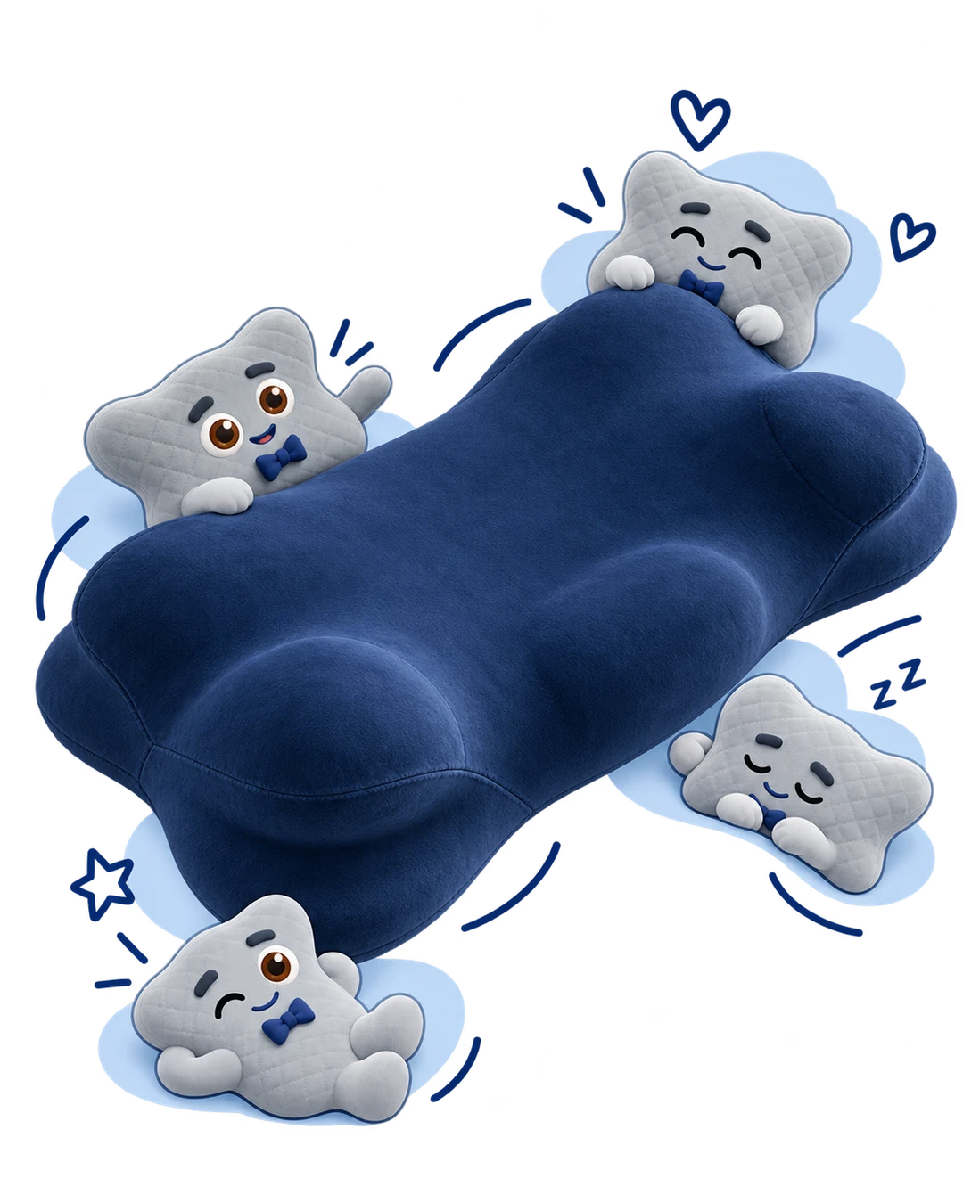 Housse Malo bleu marine