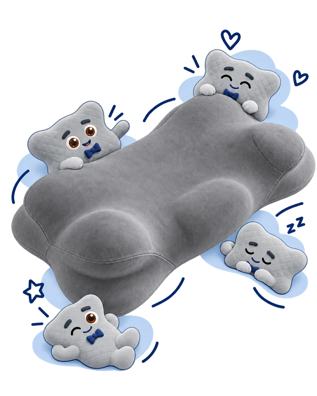 Housse Malo gris souris